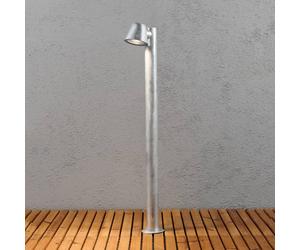 Konstsmide Trieste path light, steel, galvanised