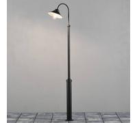 Konstsmide Vega lamp post, black, 1-bulb, 240 cm