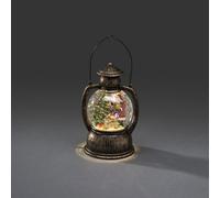 Konstsmide 3497-000 Santa Claus LED ball lantern, with 5h timer, water-filled...