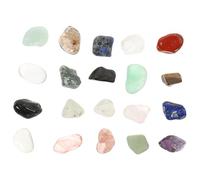 KONTONTY 1 Box Natural Crystal Stone Specimen Collection Colorful Gemstones Teaching Model for Geology Students Educational Decor with Fine Texture and Natural Material