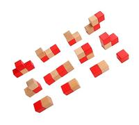 KONTONTY 1 Set Colorful Building Blocks for Early Education Geometry and Practical Training for Safe and Lightweight for Parent Interactive Play
