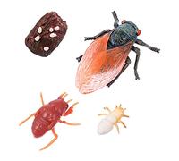 KONTONTY 1 Set Realistic Animal Model Set Educational Simulated Animals Kit for Garden Decor and Learning About Growth Stages Premium Plastic Set