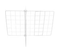 KONTONTY 1 Set Refrigerator Divider Adjustable Iron Wire Mesh Grid for Freezer Organization Breathable Storage Separator for Easy Categorization and Damage Prevention