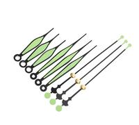 KONTONTY 10 Pack Glow in the Dark Clock Hands 5.31 Inches DIY Wall Clock Hand for Easy Install Clock Repair Kit Replacement
