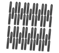 KONTONTY 100pcs Dishwasher Rack Tip Covers Plastic Prong Caps for Metal Tips and Threaded Parts, Tool-free Installation Protective End Covers with Anti-scratch and Dustproof Coating