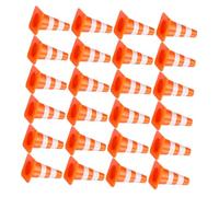 KONTONTY 100Pcs Mini Traffic Cones Educational Road Signs for Cognitive Development Indoor Enhances Coordination and Spatial Planning