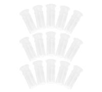 KONTONTY 100pcs Plush Whistle Squeaker Inserts 2.9x1.1cm Plastic Replacement Sound Makers for DIY Plush Animal and Pet Repair