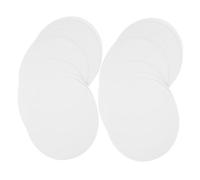 KONTONTY 100pcs Round Painting Cardboard Paper White DIY Crafting Sheets for Sketching Painting Handmade Art Projects Scrapbooking Supplies