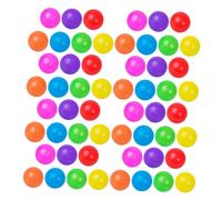 KONTONTY 100pcs Soft Mini Ocean Ball Pit Balls for Play Tunnels Tents Pool to Boost Motor Skills and Early Learning