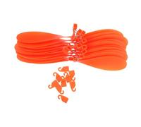 KONTONTY 10pcs Abs Remote Control Airplane Propellers Installation Parts for Model Planes Educational Science Kits Compatible for Thunderbird Glider & Tiger Helicopter