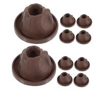 KONTONTY 10pcs DIY Volcano Model Kit for Boys and Girls Educational Volcano Science Project Erupting Shell and Science Experiment for Exploring