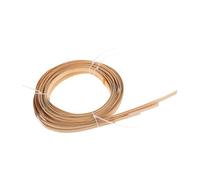 KONTONTY 10pcs Handmade Bamboo Weaving Strips Long Wide for Basket Crafting and DIY Projects Flexible Thin Flat Bamboo Cane for Fruit Vegetable Storage and Decorative Handicraft