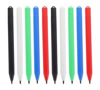 KONTONTY 10pcs Lcd Drawing Stylus Pens for Children, Plastic Replacement Painting Pens with Break Resistance, for Learn to Write and Draw on Lcd Writing Boards
