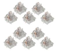 KONTONTY 10Pcs Mechanical Keyboard Replacement Parts Durable Unique Design Linear for Enhanced Gaming Experience and Precision Typing