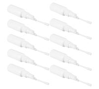 KONTONTY 10pcs Nasal Spray Bottle 30ml Refillable Bottle with Fine Mist Spray for Cleaning and Sharing with Family Hdpe Material for Travel and Home Use