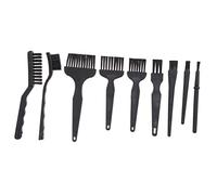 KONTONTY 11pcs Static Duster Set Static Brush Kit Dust Cleaning Brush Drill for Cleaning Dust Kit Scrubbing Heavy Duty for Keyboard Computer Motherboard