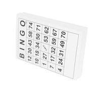 KONTONTY 120pcs Household Bingo Cards Party Game Interactive Funny Bingo Papers Gathering Supply for Family and Friends Entertainment