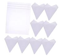KONTONTY 12pcs Comfortable Sweat Towel Burp Cloth Back Towel Multifunctional Boy Girl Sweat Practical Pad Boy Girl Back Pad and Cooling