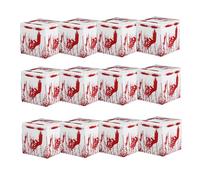 KONTONTY 12pcs Halloween Candy Treat Boxes for Spooky Snack Packaging with Durable Cardboard Multipurpose Party Favor Boxes for Halloween School Events and Office Celebrations