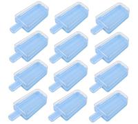KONTONTY 12pcs Ice Cream Shaped Candy Box Elegant Plastic Storage for Wedding Party Favors Versatile Hollow Candy Boxes for Sweets Snacks Treats for Celebrations