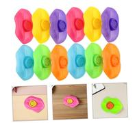 KONTONTY 12Pcs Whistle Portable Small Musical Instruments Safe Plastic Party Favor Educational Plaything for Early Learning and Creativity Development Random Color