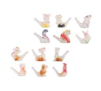 KONTONTY 12pcs Zodiac Whistle Set Ceramic Musical for Safe and Ergonomic Design for Early Education and Play for Parties and Learning Activities