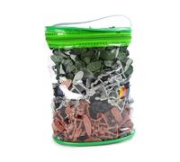 KONTONTY 130Pcs Military Soldiers Model Set for Sand Table Simulation Realistic Army Figures for Boys Combat Play and Imaginative Scenes