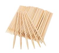 KONTONTY 150pcs Bamboo Wood Stylus Scratch Paper Sticks for Scratch Craft Drawing for Artists and Beginners and Smooth Rods for DIY Art Projects