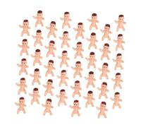 KONTONTY 150pcs Mini Plastic Figurines for Shower Cake Decorations Lightweight Tiny King Cake Figures for Party Favors and Souvenirs Easy to Clean Portable Mini Dolls for Boys