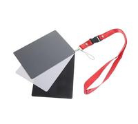 KONTONTY 18degree Exposure Photography White Balance Card for Dslr Video Film Cameras