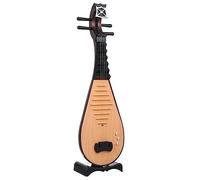 KONTONTY 1pc Chinese Lute Simulation Model Ornament for Ancient Style Costume Photography Lightweight High Simulation Music Instrument Prop Elegant Decor for Home and Parties