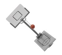 KONTONTY 1Pc Mini Basketball Machine Desktop Game for Fun Indoor Play Easy to Fold Store for Work Study for Friends Family