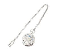 KONTONTY 1pc Retro Mechanical Pocket Watch Necklace Vintage Hollow Manual Wind for Adults Lightweight and Construction for Special Occasions