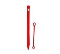 KONTONTY 1pc Style Silica Gel Case Gen Pencil Protective Cover Stable Color Comfortable Grip for Artists and Students Red