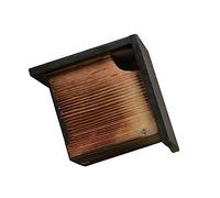 KONTONTY 1pc Wooden Bird Nest Box Natural Wooden Parrot Incubation House for Garden Decoration Easy to Install Bird Breeding Box for Use and Friendly