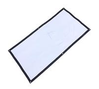 KONTONTY 1set Anti-crease Projector Screen High Definition Portable Screen for Home Theater Use Easy Installation for Movies Presentations Weddings and More