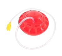 KONTONTY 1set Automatic Chick Feeder and Waterer Poultry Food Dispenser for Chickens Pigeons and Geese Reusable and Easy to Clean Suitable for Multi-poultry Feeding
