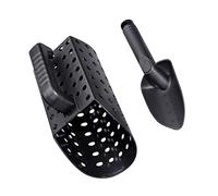 KONTONTY 1Set Portable Treasures Finding Tool Kit Lightweight Sand Scoop for Metal Detecting Beach Use Non Slip Handle for Treasure