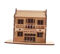 KONTONTY 1Set Puzzle DIY Kit for Public House Model Musical Box Design Develops Imagination Creativity for Hands Learning and Fun Activities