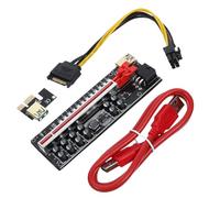 KONTONTY 1set Stable Pcie Riser to Mining Graphic Card Extension Cable Extension for Gpu Cable Usb Ports Fast Data Transmission