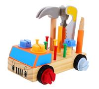 KONTONTY 1Set Tool Car Educational Assembly Car for Develop Hands Skills Imagination for Preschoolers Engaging Design