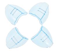 KONTONTY 2 Pairs of Protective Eyeglasses Side Shields Safety Side Shields for Glasses Lightweight and Impact Resistant Suitable for Outdoor Use Eye Protection Accessories