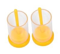 KONTONTY 2 sets Practical Bee Marking Bottles Durable Beekeeping Marker Tools Reliable Cages for Queen Isolation Convenient Beekeeper Equipment and Safe Marking