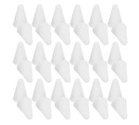 KONTONTY 200pcs Silicone Pen Tip Replacement Caps for Stylus Pens Anti-slip Soft Nibs Protectors for Electronic Touch Devices Tablets Phones Stylus Pencil Refill Accessories