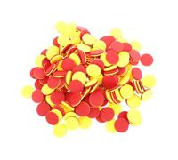 KONTONTY 200pcs Two-color Round Math Counters Educational Counting Chips for Classroom Activities Interactive Learning Tool to Boost Math Skills and Logical Thinking