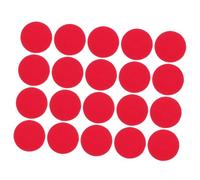 KONTONTY 20pcs Coat Bag Cloth Buckle Sewing Buttons for Jacket Round Cloth Button for Clothes Replacement for Dress Shirts Red Wrapped