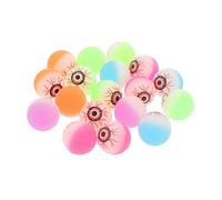 KONTONTY 20pcs Halloween Creepy Eyeball Props Horror Eyes Decorations for Parties Favors and Creative Play and Design Random Color