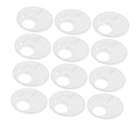 KONTONTY 20pcs Rotatable Plastic Round Beehive Entrance Gates Breathable Doors Beekeeping Tools for Hive Ventilation and Anti-theft Protection