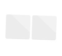 KONTONTY 2pcs Acrylic Reflection Board Multi-use Photography Background for Jewelry Display Smooth Double-sided Mirror for Earrings Necklaces Bracelets Lightweight and Photo Supply
