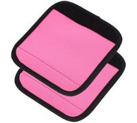 KONTONTY 2pcs Anti Slip Barbell Pad Protective Polyester Cover | Barbell Pad for Grip, Convenient Fixation, Fits Dumbbells and Gym Setups, Portable Protective Accessory